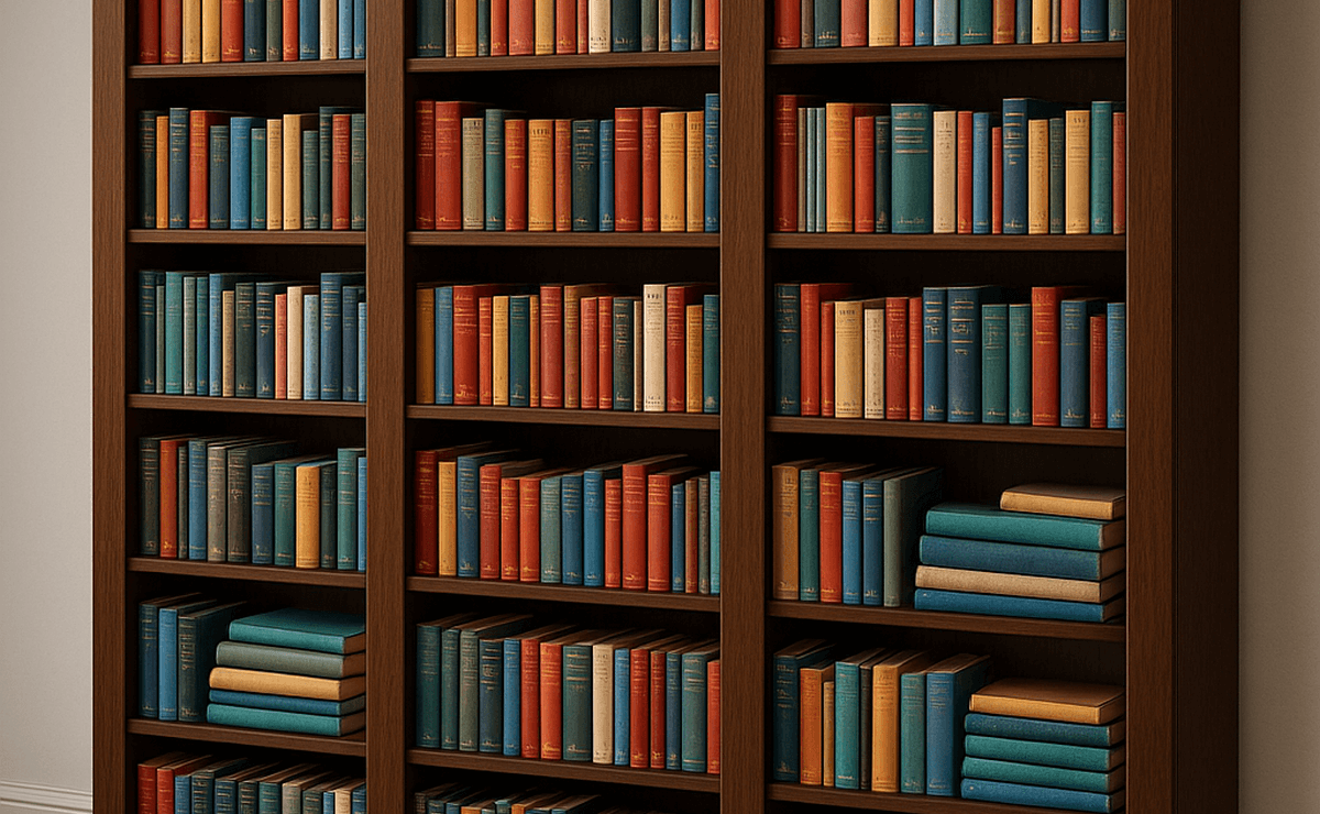 Bookcase 3D View