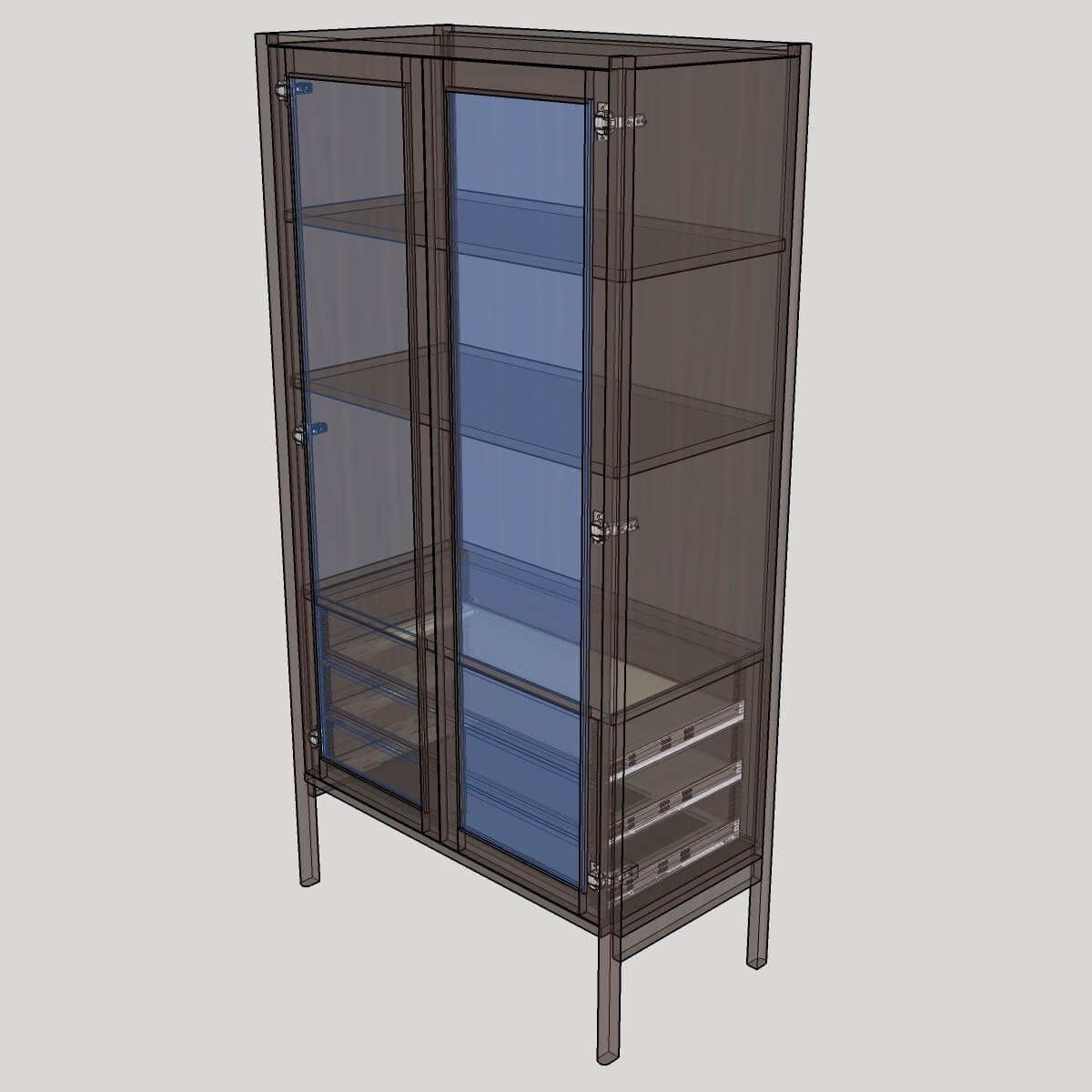 Cupboard X-Ray View