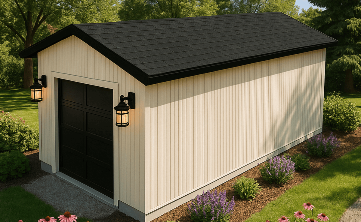 Gable Shed 3D View