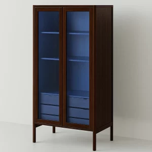 Overview of the modern glass door dresser woodworking plans